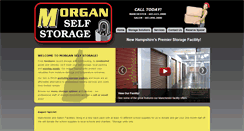 Desktop Screenshot of morganstorage.com
